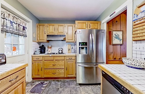 Meredith Cabaña | Dog-friendly lakefront cottage with private dock, air hockey, water access, W/D
