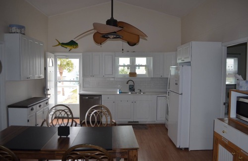 Ocean Isle Beach Cabaña | Dog Friendly! Non-Smoking. Cottage w/Dock and Deep Water Access on Natural Canal