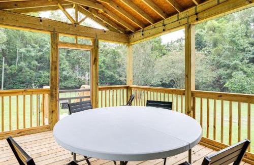 Russellville Casa | Dog Friendly, Screened Porch St Stephen Retreat!