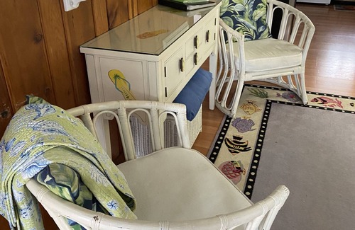 Rehoboth by the Sea Cabaña | Dog-friendly Vintage Dewey Beach Cottage - just 110 steps from beach!