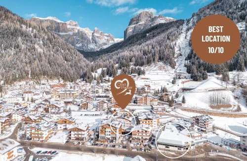 Canazei Apartamento | Dolomiti Luxury Mountain View SKI-IN SKI-OUT