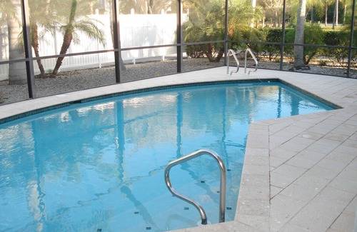 Bonita Springs Casa | Dolphin House - piscina casa en el Golfo de México - a pie de la playa