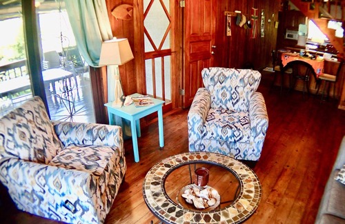 Sandy Bay Condominio | DOLPHIN VISTA. 2bd 2bth unit 5 feet from the water! Dolphin shows all day!