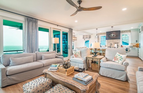 Pawleys Island Casa | DOLPHINVIEW EN ISLA CON PAWLEYS Dock Creek, parrilla, frente al mar y MÁS!