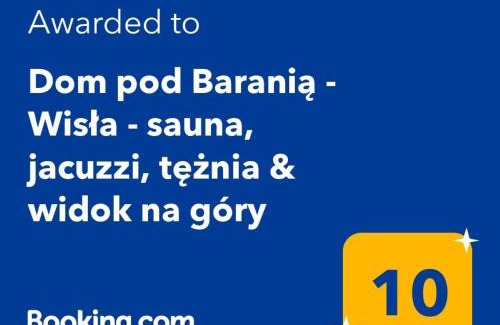 Wisla Chalet De Esquí | Dom pod Baranią - Wisła - sauna, jacuzzi, tężnia & widok na góry