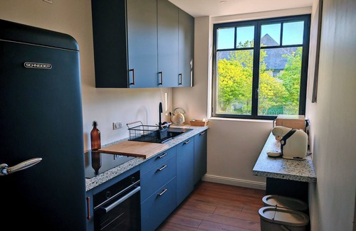 Saint-Quentin-sur-le-Homme Apartamento | DOMAINE DE L'ISLE MANIERE APARTMENT 6 PERSONS (near mont saint Michel)