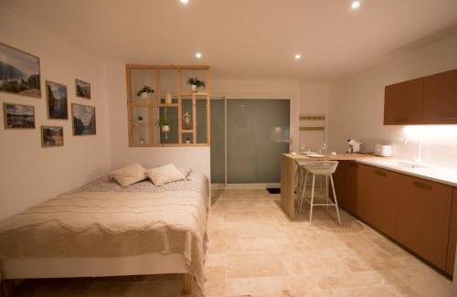 Saint-Mars-la-Jaille Apartamento | Domaine de la Houssaie Jacuzzi Studio