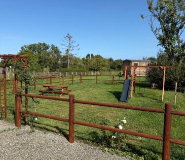 Pontorson Casa | Domaine de la Ville Chérel, maison à colombage