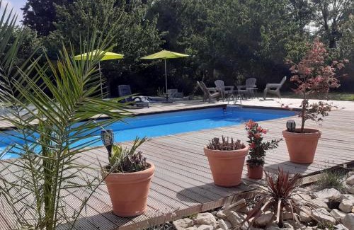 Prisse-la-Charriere Casa | Domaine de Saint Florent - Piscine & Spa