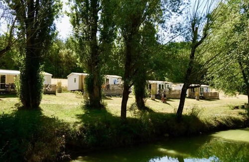 Prayssas Casa | Camping Domaine du Lac de Neguenou *** - Casa móvil 3 Habitaciones 4 Personas