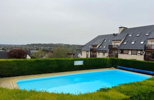 Touques Apartamento | Domaine du Vert Coteau, limite Trouville, beau 3 pièces avec parking et balcon vue Mer
