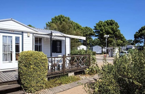 Les Cabanes de Fleury Casa | Domaine Les Mûriers - Mobilhome Classic 3 habitaciones 6 personas con aire acondicionado