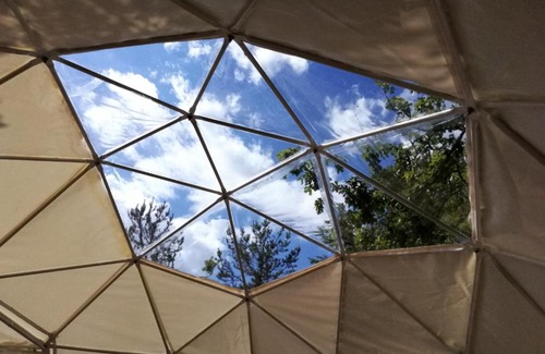 Le Mas Otro | Dome géodésique ou tente bulle in paradise avec piscine