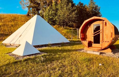 gmina Stezyca Casa | Domek Eden 7 Kaszuby balia sauna alpaki