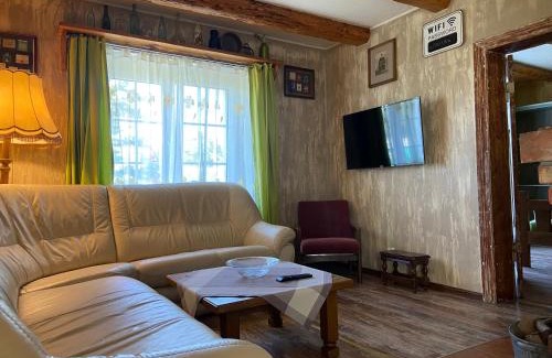 Lniano Chalet De Esquí | Domek nad jeziorem Bory Tucholskie las jeziora wakacje weekend Błądzim