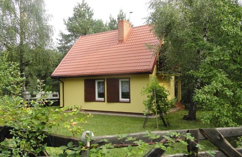 Rybno Cabina | Domek nad jeziorem Rumian