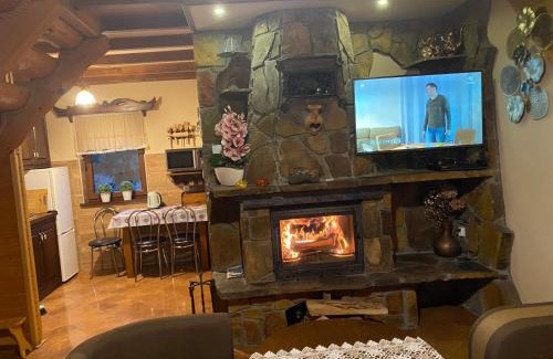 Baligrod Casa | Domek Nad Rozlewiskiem z kominkiem