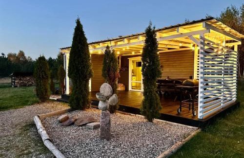 gmina Stezyca Casa | Domek uroczy i wilcza chatka,klimat górski na Kaszubach,balia,sauna,ognisko