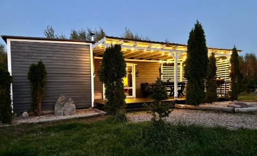 gmina Stezyca Casa | Domek uroczy i wilcza chatka,klimat górski na Kaszubach,balia,sauna,ognisko