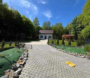 Grybow Chalet De Esquí | Domek w lesie Sauna i Gorąca balia Wellness&Spa