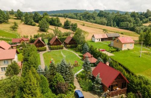 Ustrzyki Dolne Casa | Domek z kominkiem i jacuzzi