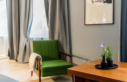 Uzupis Apartamento | Domillion 1bdr brand-new Uzupis apt w free parking