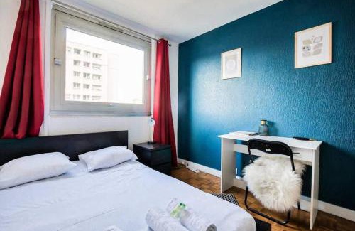 Gambetta Apartamento | Dominos - La Defense Family Apartment 10P