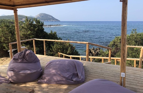 Petrochori Apartamento | Domizil mit Meerblick 5 Min.vom Strand Kosteloser Parkplatz Davor
