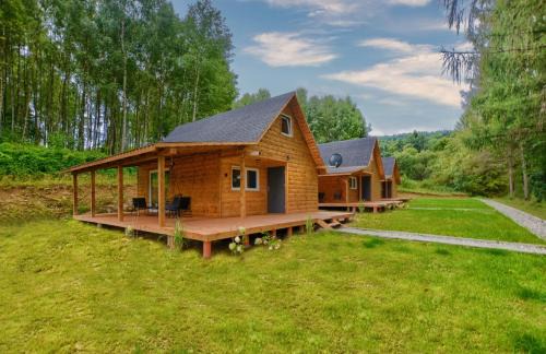 Ustrzyki Dolne Chalet De Esquí | Domki Bieszczady - Baza uŚmiechów