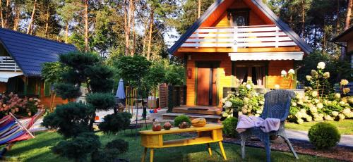 Rakow Chalet De Esquí | Domki całoroczne z baliami i sauną Leśny Czar