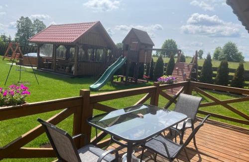 Ruciane-Nida Casa | Domki caloroczne z antresola Przytulisko na Mazurach