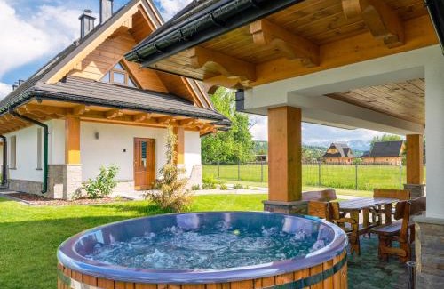 Szaflary Chalet De Esquí | Domki "Na Dziedzinie" z Gorącą Balią