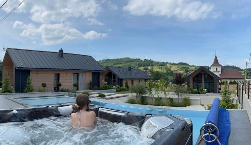 Spytkowice Apartamento | DOMKI NA LUZIE w górach PREMIUM , dla dorosłych i młodzieży
