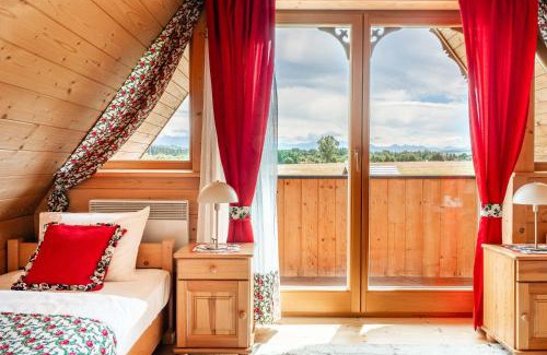 Szaflary Chalet De Esquí | DOMKI TATRY z jacuzzi i sauną w cenie - spokojna okolica - świetna dla rodzin z dziećmi lub grupy znajomych!