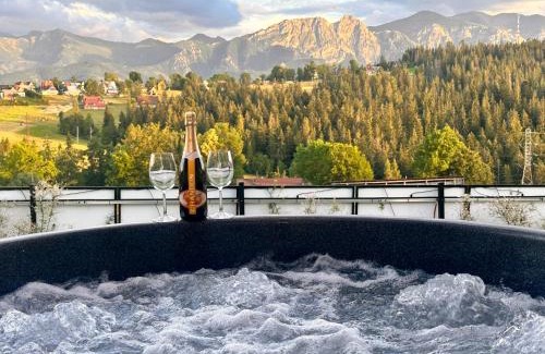 Nowe Bystre Chalet De Esquí | Domki Tatrzańska Panorama z jacuzzi