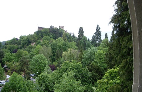 Badenweiler Apartamento | Doppelzimmer "blaues Zimmer" mit Dusche/wc und Balkon