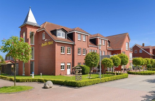 Esens Casa | Doppelzimmer im Obergeschoss Kategorie I - Doppelzimmer im Obergeschoss im Hotel Benser Watt