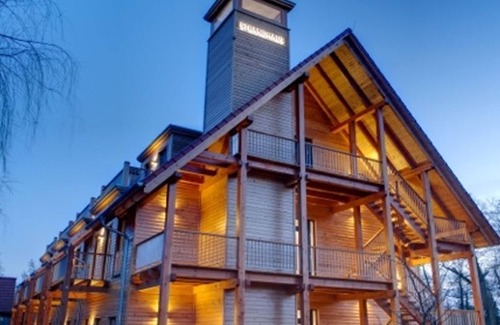 Lubben Casa | Doppelzimmer Superior mit Spreeblick und Direktem Zugang zum Garten - Hotel Strandhaus Boutique