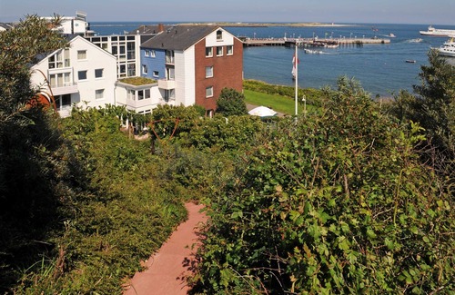 Helgoland Casa | Doppelzimmer zur Seeseite mit Balkon/terrasse - Hotel Rickmers Insulaner