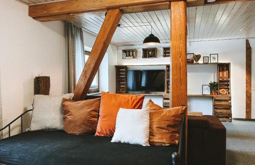 Schrozberg Apartamento | Dorfplatz Loft - großzügig & modern nur 10Min von Rothenburg odT