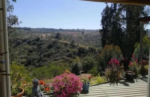 Algarrobo Casa | Dormitorio con baño privado en parcela con piscina