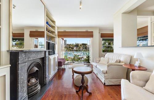 Double Bay Apartamento | Double Bay Harbour-front apartment with stunning views