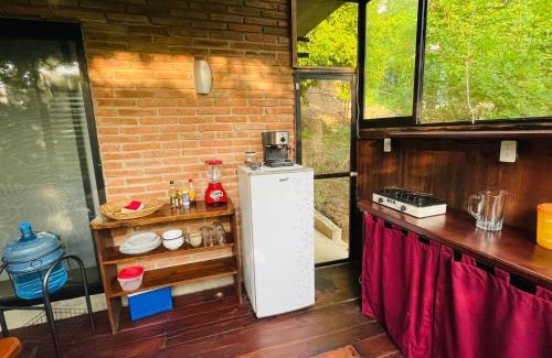 Cuatunalco Casa | Double Bed, Queen size, small kitchen, terrace, wi-fi- air condition