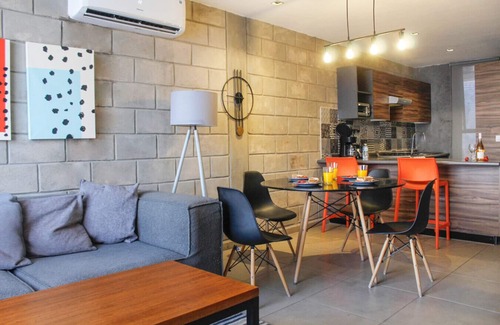 Centro de Guadalajara Apartamento | Double Deluxe Apartment with Terrace - 406