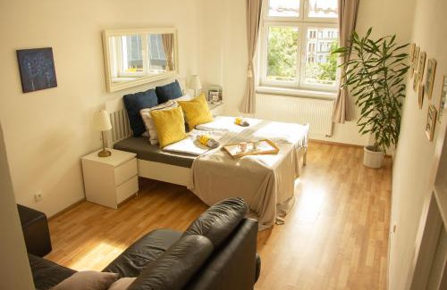 Vysehrad Apartamento | Double King Size Sunny Suite In Castle Area