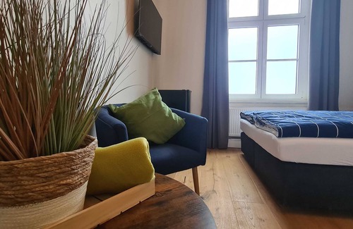 Anklam Apartamento | Double room 11 - Altes Lazarett guest house