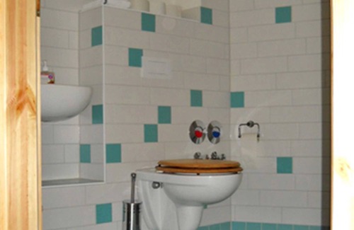 Schwerin Apartamento | Habitación doble 3 - turquesa - vacaciones en la granja orgánica