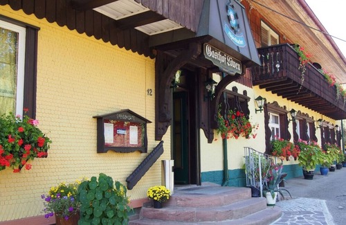 Tennenbronn Apartamento | Double room 5 with shower and WC