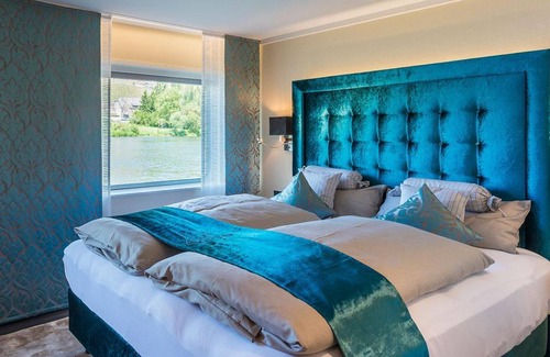 Muelheim Hotel | Hotel ∙ Habitación doble, ducha, WC, vistas al río