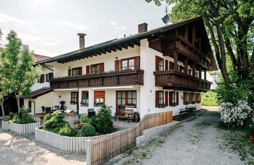 Seeg Apartamento | Double room Schlicke with shower, WC - Linde, country house